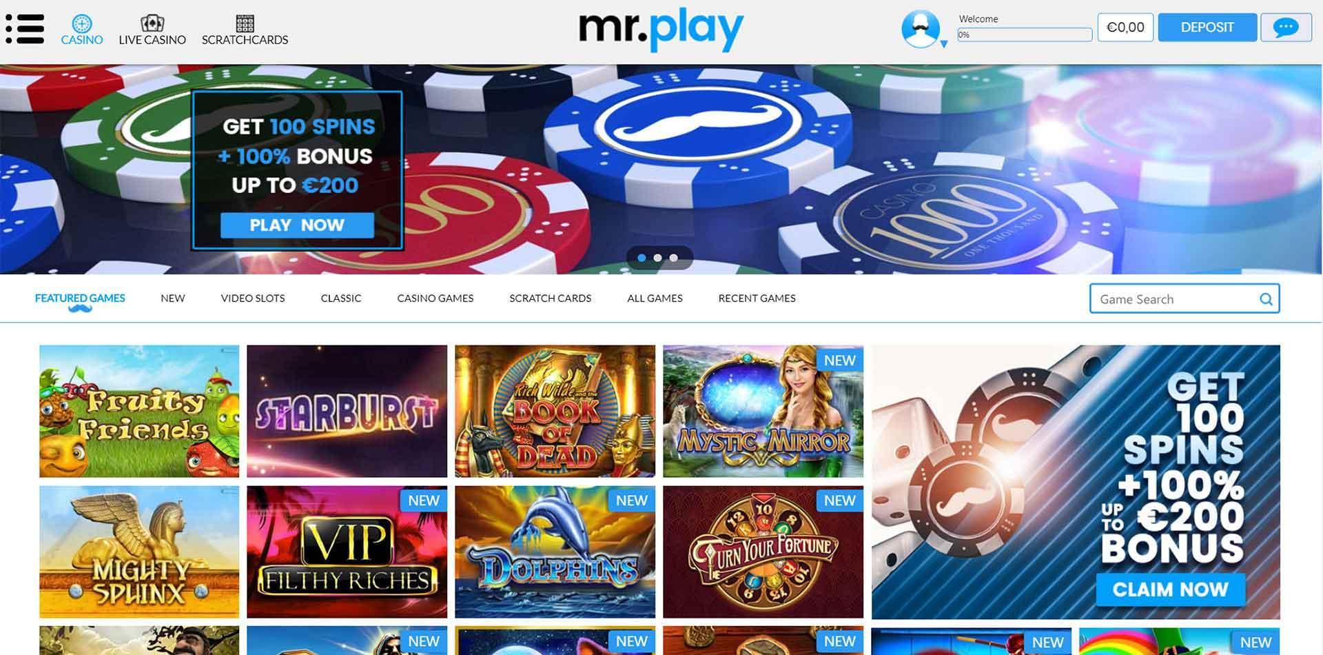 Mr Play casino review